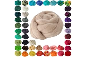 MADDMA 25g Filzwolle Märchenwolle Nassfilzen Trockenfilzen, unterschiedliche Farben