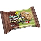Salted Biscuit with Bur&ccedil;ak Olives 3 x 91 g