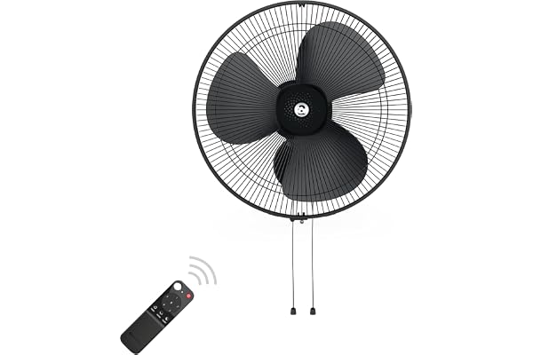 atomberg Renesa | 400mm BLDC Wall | Silent Operation | Home, Office | 35W | Save ₹400 every summer | Remote with Oscillation,