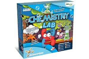 Science4you Chemiebaukasten - Chemielabor mit Experimente für Barn ab 7 8 9 10+ År - Sichere und lustige kemiska reaktionen