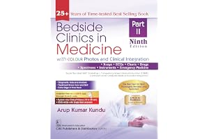 Bedside Clinics In Medicine 9Ed Part Ii With Colour Photos And Clinical Integration (Pb 2024)- OSCE in Medicine Included as Addendum: 2