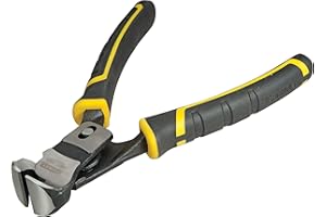 Stanley Fmht0-71851 Pince Coupante Devant Gamme FatMax- Mécanisme Pivot - Plus De Force De Coupe - Corps Forgé En Acier - Traitement Thermique - Mâchoire Effilée - Poignée Soft Grip