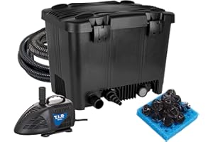 T.I.P. WDF 20000 UV 18 Filtro esterno per laghetto, UVC 18 W, per laghetti fino a 20.000 l