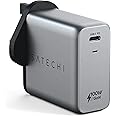 SATECHI 100W USB-C PD Wall Charger Block – Powerful GaN Tech – Compatible with MacBook Pro/Air M1 M2 M3, 2021 iPad Pro M1, iPhone 16 Pro Max/16 Pro/16/16 Plus