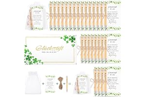 Thboxes 30 Sets Glücksstift Kugelschreibe, Abschiedsgeschenk Kollegen Kleine Geschenke für Kollegen Dankeschön Geschenke Adventskalender Füllung für Lehrerinnen Freund Team Geburtstag Schulbeginn