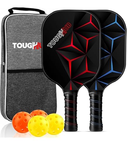 OXIKEN 16 Mm Pickleball Paddles, 2023 USAPA Approved T700 Carbon Fiber Pickle Ball Paddle Cfs High Grit And Spin Honeycomb Core 5 5 Elongated Handle Anti Slip Sweat Absorbing Grip With Cover Case - View #11
