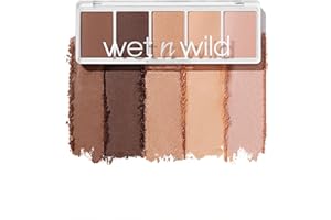 Wet n Wild, Color Icon 5-Pan Palette, Paleta Cieni do Powiek z 5 Intensywnymi Odcieniami do Codziennego Makijażu, Długotrwała i Łatwa do Rozcierania Formuła, Gold Whip