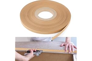 HolyMaji Heftstreifen für Polstermöbel, 2/3 Zoll x 70 m Rolle, Polsterpappe, ideal für professionelle Kanten an Möbeln, Stühlen, Sofas, Couch-Kanten, Reparatur