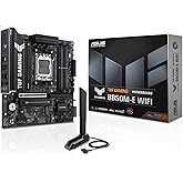 ASUS TUF Gaming B850M-E WiFi AMD Micro-ATX anakart, 8 + 2 + 1 kademeli g&uuml;&ccedil; kaynağı, DDR5 PCIe 5.0 yuvası, 3 M.2 yuvası, WiFi,