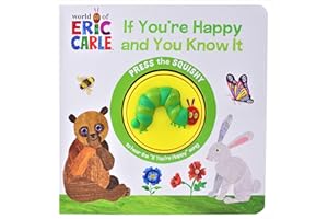 World of Eric Carle, If You're Happy and You Know It - Squishy Button Sound Book - PI Kids (Play-A-Sound)