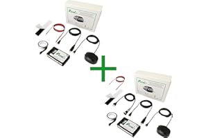 Proxel - Sensori di parcheggio elettromagnetici invisibili, Anteriore + Posteriore, Senza Forare il Paraurti, Universale e Originale