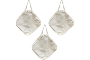 HELL BLUES HB Dual-Textured Exfoliating Washcloths with Scrubbing and Soft Side, Body Face Scrubber for Bath, Shower, 9.9" Set of 3