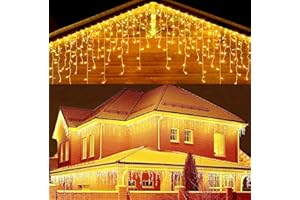 BELLALICHT Łańcuch świetlny na zewnątrz 600/15 m – kurtyna świetlna LED z timerem, wodoszczelność IP44, 8 trybów pracy, do dekoracji wnętrz, na zewnątrz, do sypialni, na wesele, Boże Narodzenie,