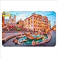 ABYZ Wooden Jigsaw Piazza Di Spagna in Rome, Italy Puzzle with 252-Pieces Play and Learn Educational for 6+ Year Old Kids, Toy for Improving Memory & Problem Solving