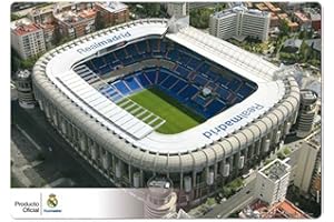 empireposter Real Madrid – Estadio – Vade de sobremesa (35 x 50 cm Aprox, se Puede Limpiar con Agua – Licencia, Mesa Base, Vade