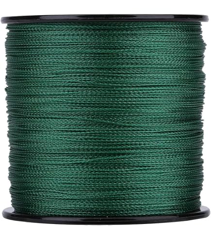 PATIKIL Lenza Intrecciata PE 4 Fili 300m X 0.18mm, Resistente All'abrasione, Carico 20LB, Grigia - 4