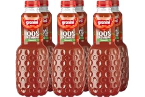 Zumo de Tomate 100% Fruta Sin azúcares añadidos Pack 6 x 1L Granini Clásicos