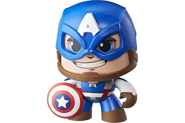 Mighty Muggs - Heroes Figurine Marvel Captain America, E2163