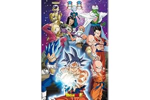 ABYSTYLE Poster Dragon Ball Super - Univers 7 (91,5 x 61 cm)