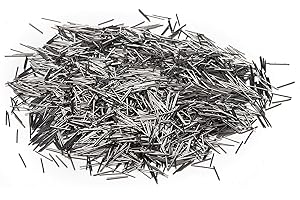 Dpofirs Pin de Pulido de joyería de Acero Inoxidable de 0,3 mm y 100 g, Pin de Acabado de pulidor magnético, alfileres de Medios de Pulido para procesamiento Fino de joyería, Anillos, Pendientes