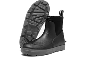 Pelbiuqik Stivali Gomma Uomo Stivaletti Da Antiscivolo Impermeabile Pioggia Esterno Stivali Da Pesca Equitazione Leggere Comode Scarpe Da Giardino Shorty Boots estivi