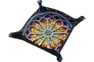 PLAYMATS Tacka na kości - Dice Tray do gier planszowych i RPG kompatybilny z Sagrada - Katedra