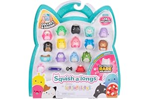 Squish-a-longs Mini-Squish Pack de 14 (Ola 2, Estilo 3)