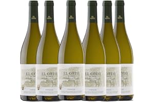 El Coto Verdejo blanco | Vino blanco DOC Rioja | Variedad Verdejo | Fino e Intenso | Caja 6 botellas 750 ml