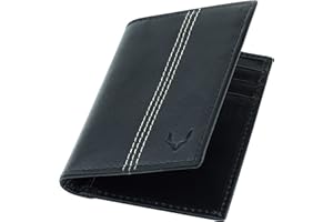 PELLE TORO Minifold Męski portfel skórzany z cienkim, bezdotykowym blokadą RFID, wykonany ręcznie, minimalistyczny, w pudełku prezentowym dla mężczyzn, węgiel drzewny, Taille unique, Unikalny