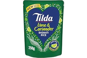 Riz basmati étuvé Lime et coriandre - pack de 6 (6 x 250 gr)