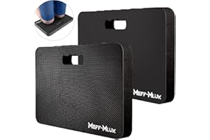 Meff-Mluk 2 Pack Kneeling Pad, Garden kneeling Pad, Comfortable Knee Pad Cushion, Foam Kneeler Mat, Knee pads for Gardening, Outdoor, Work, Yoga, Bath and More（42 x 26cm）