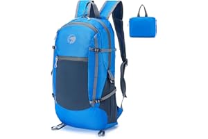 YOODI Zaino Pieghevole, 20L Ultraleggero Zaino Pieghevole da Viaggio Impermeabile Zaino Uomo Piccolo Nylon Zaino Sportivo Zaino da Trekking Zaino Spiaggia per Uomo e Donna