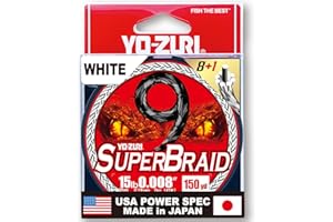 DUEL YO-ZURI Superbrid 9 Ligne de pêche tressée Flottante