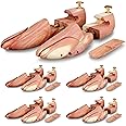 Langer & Messmer cedar shoe trees for men and women including cedar travel shoehorn available in double sizes UK 1.5-14 the original! 1, 2 or 5 pairs