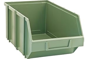 Contenitore sovrapponibile in PEHD Mobil Plastic Modello "4K" - Verde