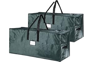 Elf Stor 2,7 m Christmas Storage Bag per la protezione dell'albero artificiale, 2 confezioni da 2,7 m, verde