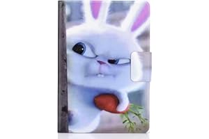 Bspring Funda Compatible con 6" Nuevo Kindle (11ª Generación 2022), Carcasa Ligera Cubierta con Auto Activación/Reposo para Kindle 2022 11ª Generación (Modelo: C2V2L3) e-Reader,Conejo