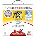 Purina Tidy Cats Light Weight, Low Dust, Clumping Cat Litter, Lightweight 24/7 Performance Multi Cat Litter - 19.5 lb. Box