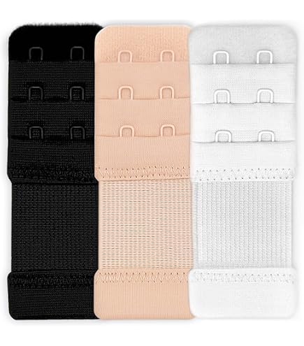 3 Pièces Bandeaux Soutien-Gorge Anti-Glisse – Réglables – Noir, Blanc, Chair – Pour Sport, Escalade, Tenue Décolletée