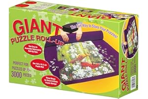 Thrink Large Puzzle Roll Up Jigsaw Mat - Roll-up Mat | With 3000 Pieces | Foldable & Easy Storage | Wonderful Gift Item