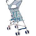Bumble & Bird - Ultra Light Buggy Stroller | Extra Wide Canopy |Shoulder Strap | Easy Fold |Suitable for 6 Month to 3 Years | Max Weight 15kg | Blue | Baby Boy