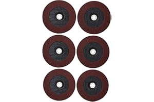AB TOOLS-VEWERK 40 Grit Flap Discs Sanding Grinding Rust Removing for 9" (230mm) Grinders 6 Pack