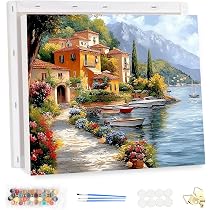 MEIYUDA Peinture par Numero Adulte, Arbre de vie DIY Peinture à l'huile par Numéros sur Toile