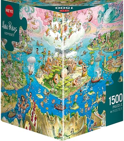 Historia Comica Opus 2 - Marino Degano puzzle format paysage 4000 pièces - Heye Puzzle acheter