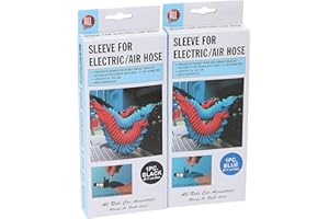 ALL RIDE Schutzhülle Kabel- und Luftschlauch - 220CM - Luft- und Spiralschlauch - LKW und Kompressoren - Wetterfest - Blau