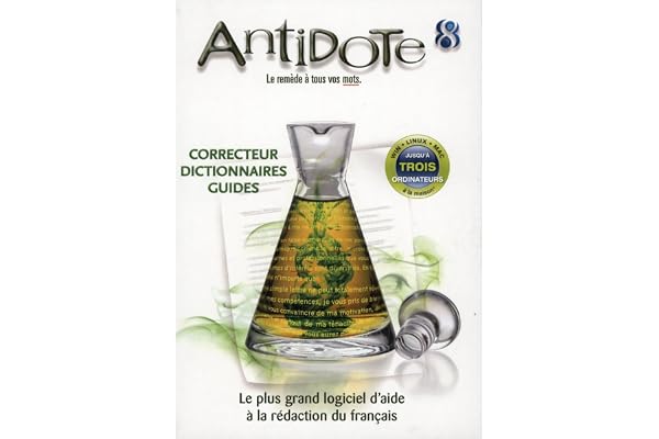 Antidote 8 - Correcteur et Dictionnaires