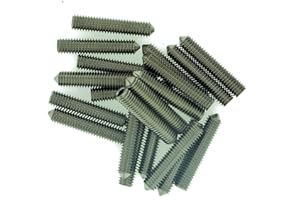 SINGULARITY SUPPLIES M3 (3mm x 12mm) Hex Socket Grub Screw (Cone Point) - Stainless Steel (A2) (Pack of 20)