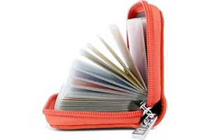 AirZyx Porta Carte di Credito Pelle per Donna Uomo