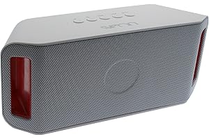 Sveon SON36_02 - Altavoz Bluetooth con USB/MicroSD MP3 Player y Radio, color blanco