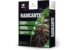 LERAVA Radicante per Piante (100 g) - Ormone Radicante Naturale per Talee - Enzimi Attivi per Radici Forti - Microflora e Azoto per Crescita Rapida - Ideale per Talee e Piante